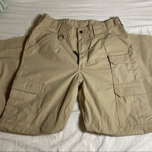 Khaki cargo pants